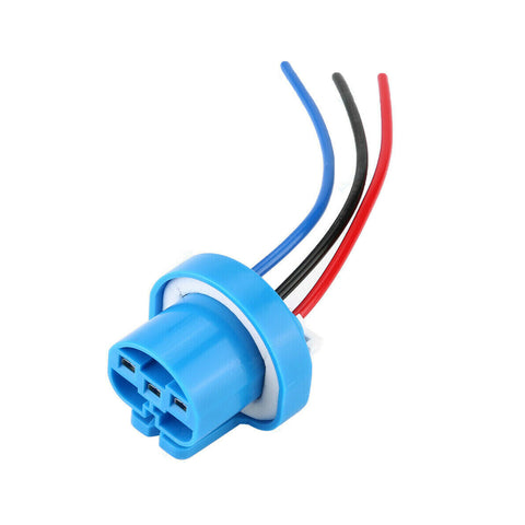 2x 9007 9004 Headlight Fog Driving Light Connector Female Plug Socket Adapter Wiring Harness Pigtail