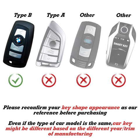 Green Full Cover Smart Key Fob Exact Fit Cover w/Keychain For BMW F20 F21 F22 F25 F30 F31