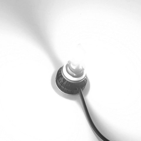 6000K Xenon White LED Headlight Bulb All-in-One Conversion High Low Beam Kit, 6000LM Super Bright Fog Light Replacement