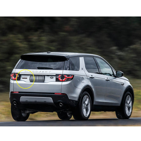 Black / Red / Black Red 3D Metal SUPERCHARGED Emblem Trunk Lid Dash Sticker Fender Badge For Land Rover Range Rover