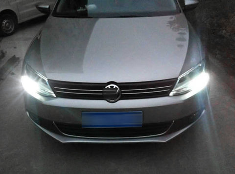 6000K White LED Bulbs for Volkswagen Jetta 2011-2016 Daytime Running Light DRL