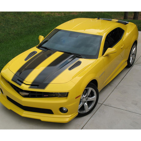 Car Hood Vent Scoop Kit Universal, ABS Car Air Flow Intake Scoop Cover Trim, JDM Hood Vent Bonnet Cover