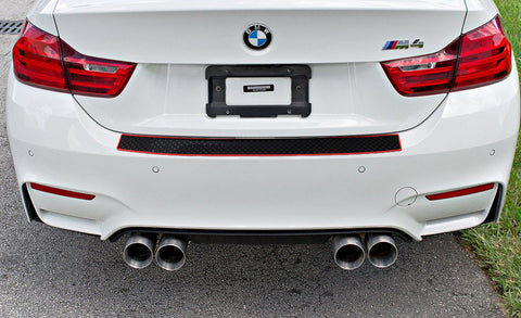 Rubber Auto Rear Bumper Guard Protector Trim Mosaic Checked Grid Pad Sticker Universal Fit for Car Trunk