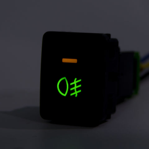 Direct Fit 12V Push Button Switch w/LED Indicator Light For Nissan Murano Sentra