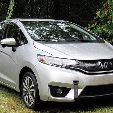 Blue / Black / Red Track Racing Style Towing Strap Tow Hole Adapter for Honda 3rd Gen Fit Jazz 2015-2018, Fit Acura TLX 2015-2018