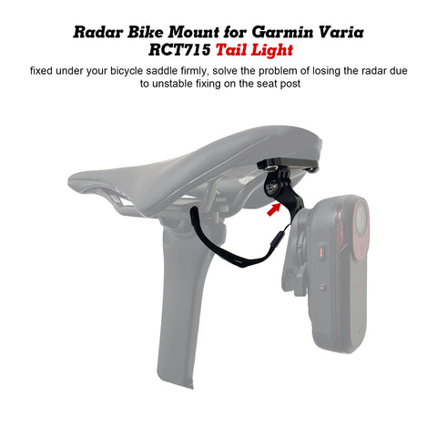 Bike RCT715 Tail Light Mount Combo, Compatible with Most Lynx Saddle S-WORKS SWAT & MOST LYNX - Type B