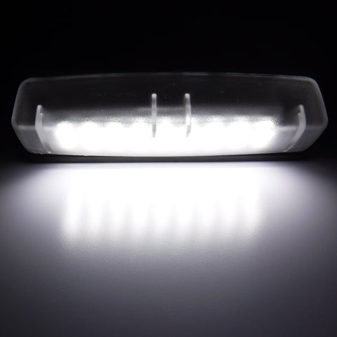 HID White OEM Replace LED License Plate Lamps For Lexus IS300 GS300 GS400 GS430 ES300 ES330 RX330 RX350 Toyota Prius, etc