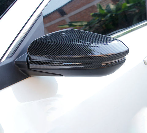 Carbon Fiber Pattern Mirror Covers Car Side Mirror Caps Rearview Mirror Covers for Honda Civic 2016 2017 2018 2019 2020