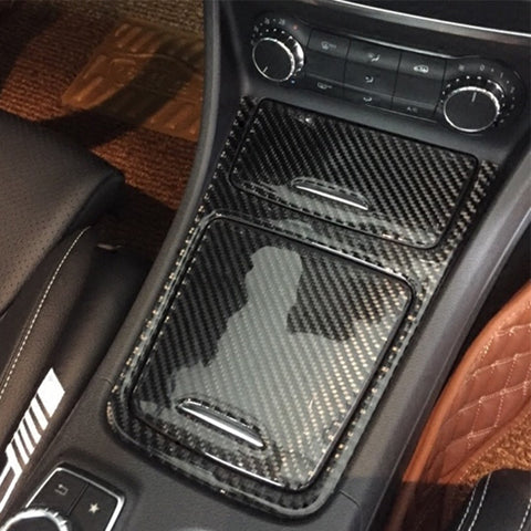 Real Carbon Fiber Interior Trim Stickers For Mercedes Benz 2013-2017 CLA GLA