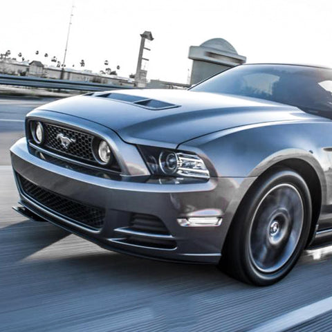 2x Smoked Lens Amber / White LED Front Side Marker Light Lamp Kit for Ford Mustang 2010-2014, Direct Replace, Super Bright 27-SMD