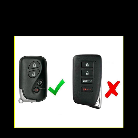 Carbon Fiber Soft Silicone Key Fob Case Cover Protector for Lexus IS ES GS LS CT LX GX RX