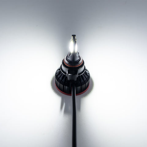 6000K Xenon White LED Headlight Bulb All-in-One Conversion High Low Beam Kit, 6000LM Super Bright Fog Light Replacement