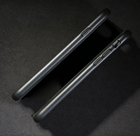 Luxury Super Mustang Logo Slim Leather Alcantara Suede Durable Protective Cover Case for iPhone 7 8 iPhone 7 8 Plus iPhone X