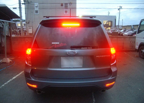 7506 1156 LED Flash Strobe Brake Stop Light Bulbs for Audi BMW VW Mercedes RED