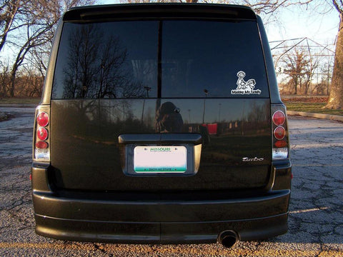 1x Making My Family Funny Illest Hellaflush Vinyl Decal Sticker Euro JDM Car Window