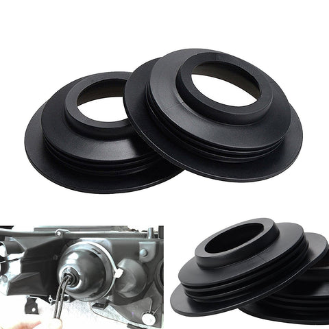 Rubber Housing Dust Seal Caps HID LED Light Aftermarket Headlamp Retrofit