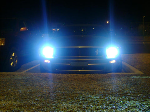 2x 9005 HB3 Ice Blue 8000K COB LED Headlight Bulbs Conversion Kit For High/Low Beam Daytime Running Lights (Newest Model)