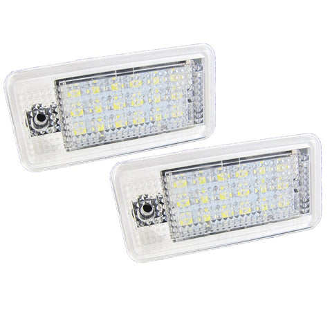 Xenon White Error Free LED License Plate Lights Lamps For Audi A3 A4 A6 S6 A8 Q7