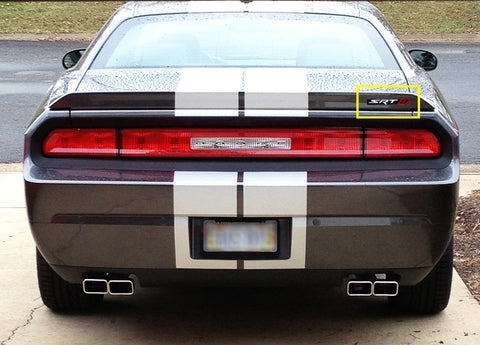 HEMI SRT 8 Emblem Badge Sticker For Dodge Charger RAM Viper Chrysler Jeep Trunk Lid Front Grill