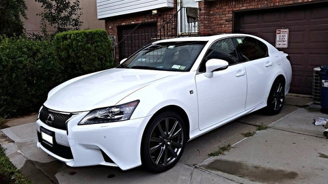 2 Pieces 3D Metal F Sport Auto Emblem Body Trunk Lid sticker decal badge for Lexus GS200t IS200t CT200h ES300h ES350 GS F LS600h