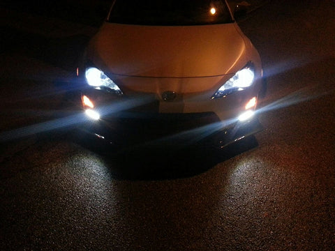 2x 9006 HB4 Luxeon LED Bright White LED Bulbs For DRL Daytime Running Light, Fog Light