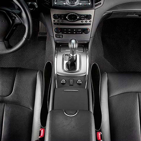 2 Pieces Car Seat Seam Bag Storage Organizer Holders Phone Auto Accessories