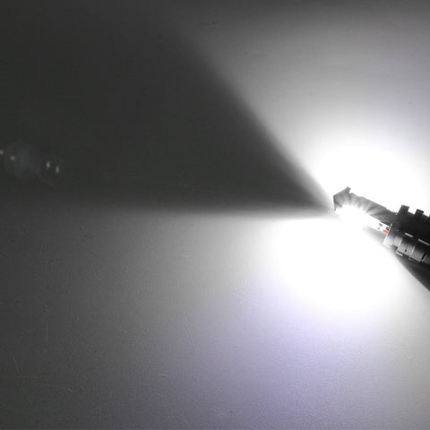 2x 6000K HID Xenon White 80W CREE 1157 BAY15D LED For Turn Signal Lights, DRL, Tail Reverse Lights Bulbs Lamps