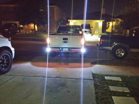 3156 3157 2835 15-SMD Bright White LED Bulbs For Euro Car Backup Reverse Lights