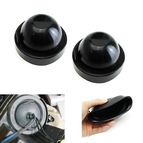 Rubber Housing Dust Seal Caps HID LED Light Aftermarket Headlamp Retrofit