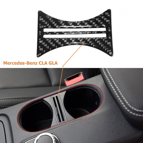 Real Carbon Fiber Interior Trim Stickers For Mercedes Benz 2013-2017 CLA GLA