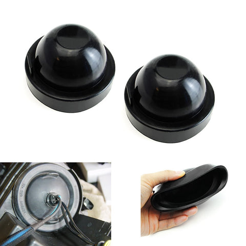 Rubber Housing Dust Seal Caps HID LED Light Aftermarket Headlamp Retrofit