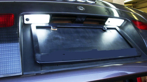 Xenon White Error Free LED License Plate Lights Lamps For Audi A3 A4 A6 S6 A8 Q7