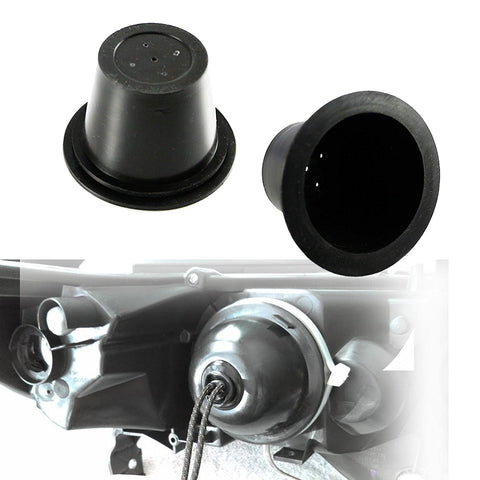 Rubber Housing Dust Seal Caps HID LED Light Aftermarket Headlamp Retrofit