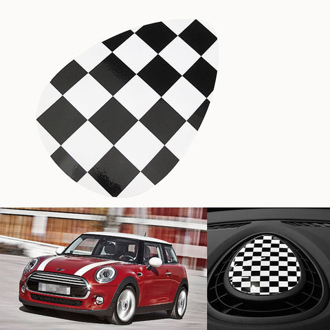 Dashboard Panel AC Air Vent Decor Vinyl Sticker Decal For Mini Cooper F55 F56