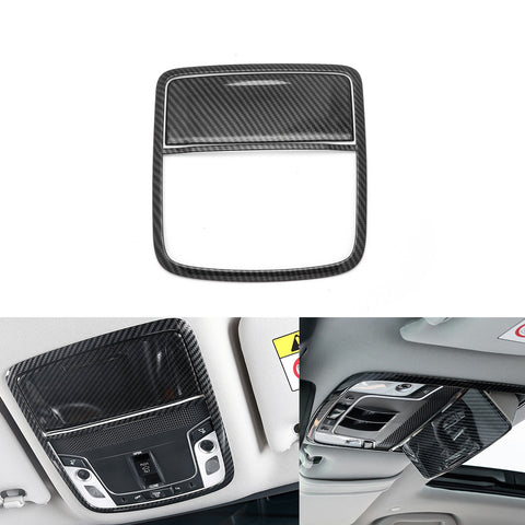 Carbon Fiber Style Car Front Reading Light Lamp Trim Cover Fit for Honda Accord 2018 2019 2020