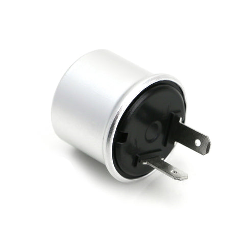 2-Prong 12V Electronic LED Flasher Relay Hyper FIX Motorcycle Turn Signal Bulbs