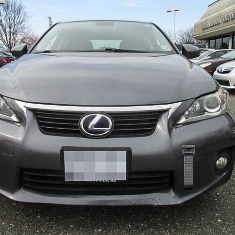 Blue / Black / Red JDM Style Tow Hole Adapter with Towing Strap for Lexus IS CT RC RX GS ISF