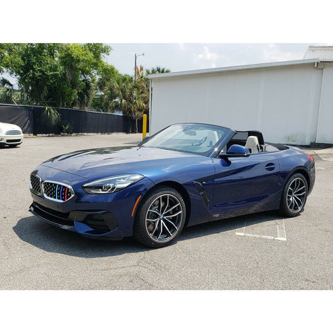 3pcs M-performance M-colored Grille Kidney Insert Trims Stripe Cover for BMW G29 Z4 2019-up (13 beam bars)