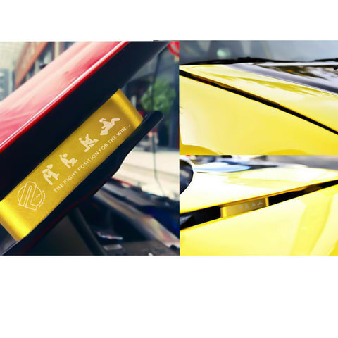 Red / Gold / Blue / Black / Neo / Silver Hood Spacer Riser Kit for Honda Civic Acura Integra, Aluminum Alloy Billet Car Hood Vent Spacer Riser Modification Set