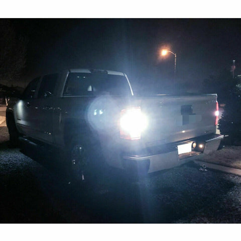 White 4014 SMD LED Backup Reverse Light Bulbs for GMC Sierra 1500 2500 3500 HD 1999-2014