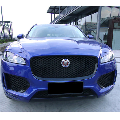 Blue/ Gold/ Red Aluminum Surrounding Decoration Ring for Jaguar F-Pace XE XF XFR XFR-S XJ XJR XJR-S Front Grille Feline Emblem