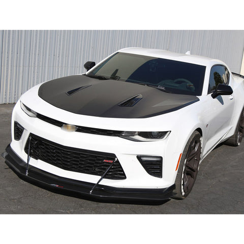 Adjustable 6"-9" / 8"-11" / 10"-13" Front Bumper Lip Splitter Diffuser Strut Rod Tie Bars Fit Most Vehicles, Black / Red / Blue / Silver