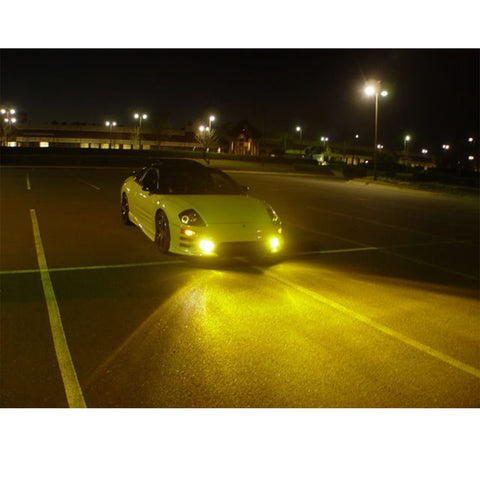 9005 9006 HB3 HB4 / H8 H9 H11 / 880 881 889 COB LED Bulb White Golden Yellow Dual Color Fog Light Conversion Kit