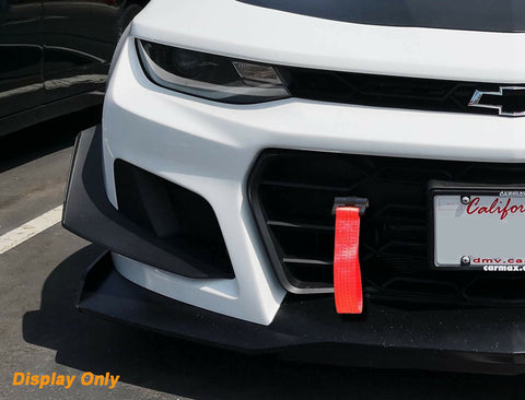 Red / Blue / Black JDM Style Towing Strap Tow Hole Adapter for Chevrolet Camaro 2016-2018
