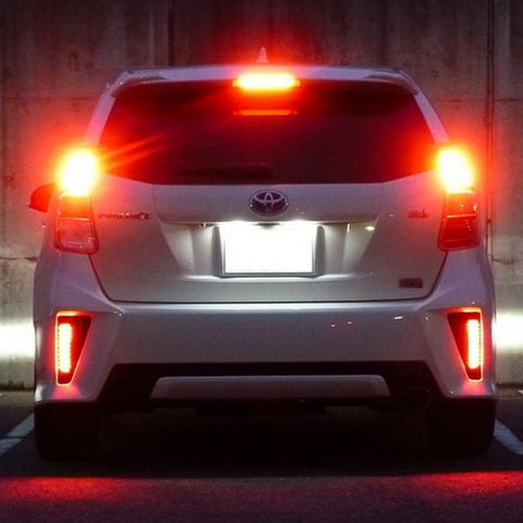 2x 30-SMD LED 1156 BA15S Bulb for Brake Tail Stop Light Front Rear Turn Signal Lamp Parking Backup Reverse Light DRL Error Free