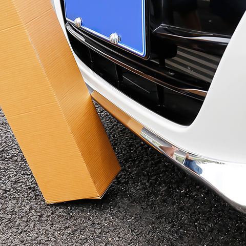 3pcs Chrome Front Bumper Lower Lip Cover Trim Guard for Honda Accord 2018-2019