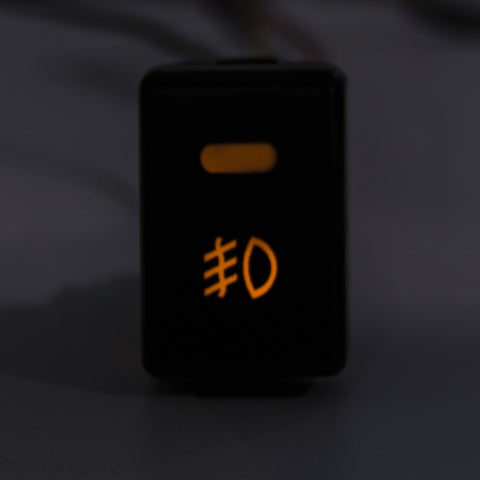 OE Fit 4-Pole 12V Push Button Switch w/LED Indicator Lights For Isuzu MU-X D-MAX