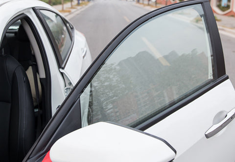 Window Trim Chrome Delete Blackout Overlay Pre-cut Genuine Vinyl KK For Toyota Camry 2018-2025 - Matte Black