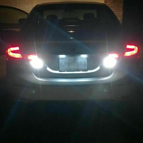 White 7443 7440 7441 LED Back Up Reverse Light Bulbs for Honda Accord Civic CR-V Odyssey 1995-2019