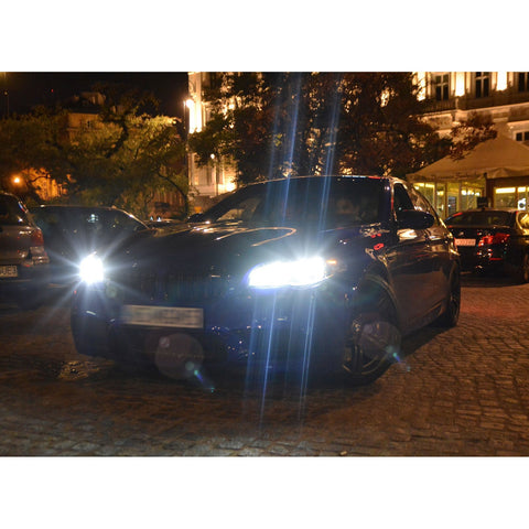 6000K Xenon White LED Headlight Bulb All-in-One Conversion High Low Beam Kit, 6000LM Super Bright Fog Light Replacement